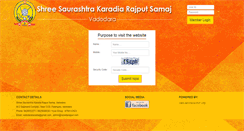 Desktop Screenshot of karadiarajput.com